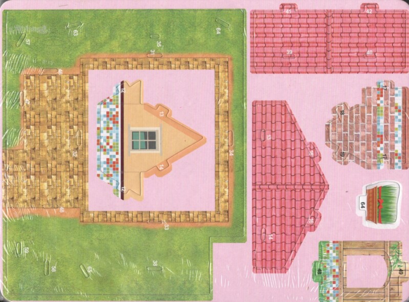 48100-2 3D puzzle BIG-RŮŽOVÝ DŮM